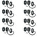 187 Style Rock Lights with Control Harness 5150 Whips