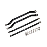 DRT Motorsports Billet Aluminum Race Series 7075 XD High Clearance Radius Rod Set For Polaris Pro R / Pro S / Turbo R