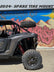 Polaris RZR XP (2024+) Dual Clamp Spare Tire Mount