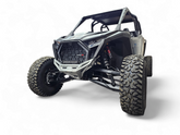 Polaris RZR Pro R / Pro S / Turbo R Machined Front Winch Bumper (Clear Anodized)