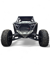 Polaris RZR Pro R / Pro S / Turbo R Machined Front Winch Bumper (Clear Anodized)
