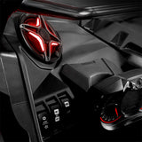 2017-2025 Can-Am® Maverick X3 Front-Dash 6.5" Speaker-Panels