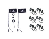 187 Whips and Rock Light Combo Kit