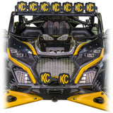 Panel positioned on Can-Am Maverick R intake opening