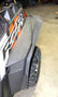 Polaris RZR XP 900 Mud Flap Fender Extensions