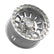 Rampage Beadlock Wheel (Gloss Silver Machined)
