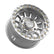 Rampage Beadlock Wheel (Gloss Silver Machined)