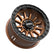 Rampage R Beadlock Wheel (Smoked Bronze/Gloss Black Ring)