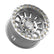 Rampage 6R Beadlock Wheel (Gloss Silver Machined)