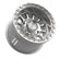 Rampage Beadlock Wheel (Gloss Silver Machined)