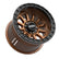Rampage R Beadlock Wheel (Smoked Bronze/Gloss Black Ring)