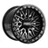 Alpha 6R UTV Beadlock Wheel (Gloss Black DDT Face) Metal FX Offroad