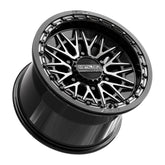 Alpha 6R UTV Beadlock Wheel (Gloss Black DDT Face) Metal FX Offroad
