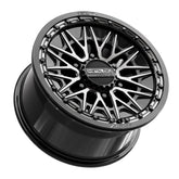 Alpha 6R UTV Beadlock Wheel (Gloss Black DDT Face) Metal FX Offroad