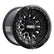 Alpha 6R UTV Beadlock Wheel (Satin Black/Gloss Black Ring) Metal FX Offroad