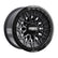 Alpha 6R UTV Beadlock Wheel (Satin Black/Gloss Black Ring) Metal FX Offroad