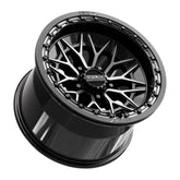 Alpha R UTV Beadlock Wheel (Gloss Black DDT Face) Metal FX Offroad