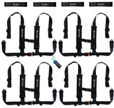 Auto Buckle Harnesses with Collars (4-Pack) UTVMA