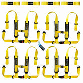 Auto Buckle Harnesses with Collars (4-Pack) UTVMA