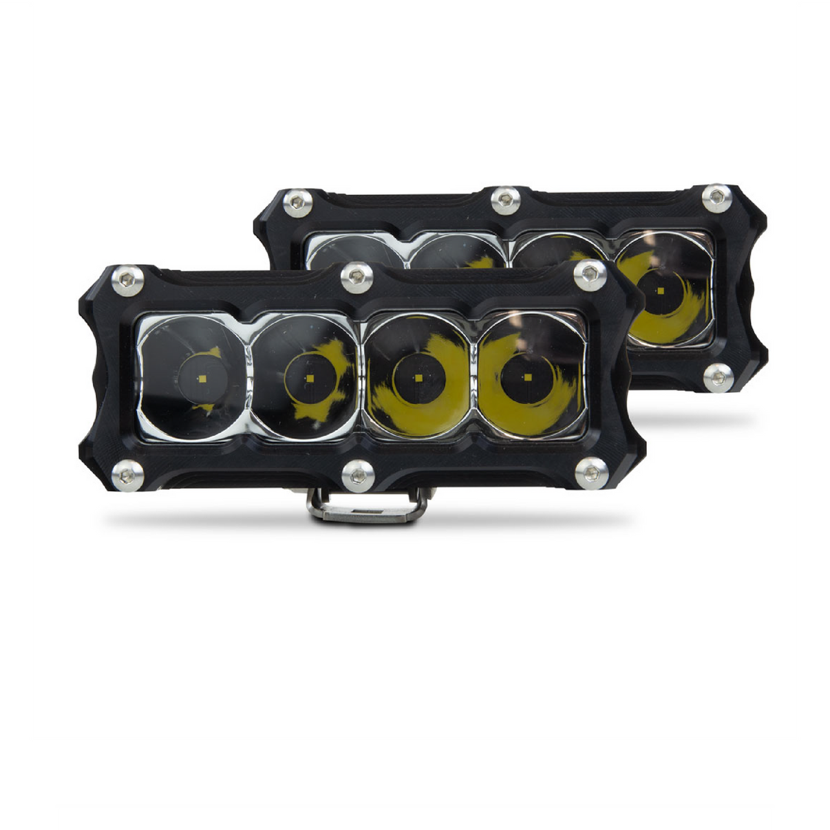 BA-4 Clear LED Pod Lights (Pair) Heretic