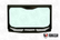 Kawasaki KRX Voodoo Roll Cage Full Glass Windshield