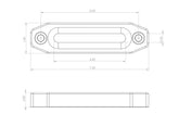 Billet Aluminum Winch Fairlead Factory UTV