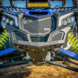 Bolt-on aluminum grill for Can-Am X3 - improves airflow