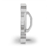 Can-Am X3 radius rod reinforcement plate - CNC-machined 6061-T6