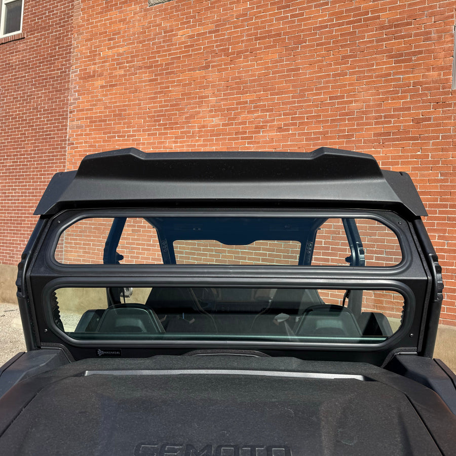 CF Moto ZForce 950 Sport/Trail Rear Glass Windshield Bent Metal Off-Road