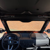 CF Moto ZForce 950 Sport/Trail Vented Glass Windshield Bent Metal Off-Road