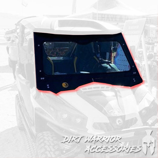 Can-Am Commander (2010-2020) Front Windshield Dirt Warrior Accessories
