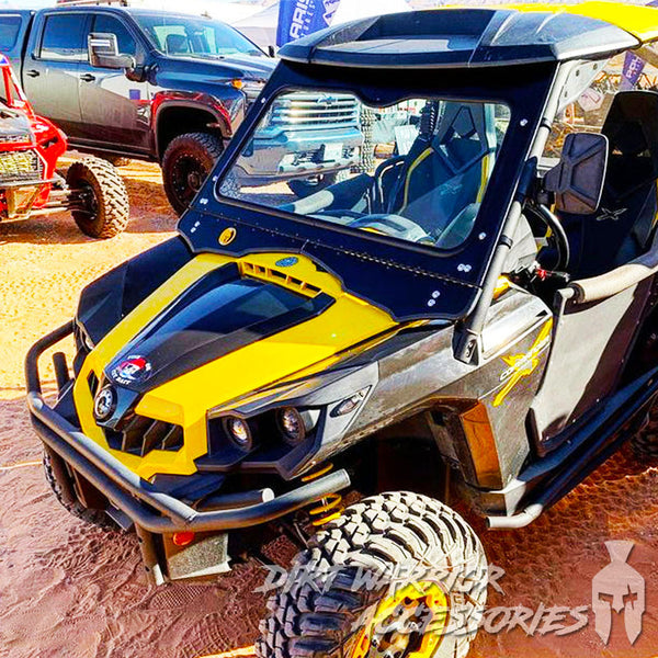 Can-Am Commander (2010-2020) Front Windshield Dirt Warrior Accessories