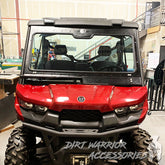 Can-Am Defender Glass Front Windshield Dirt Warrior Accessories