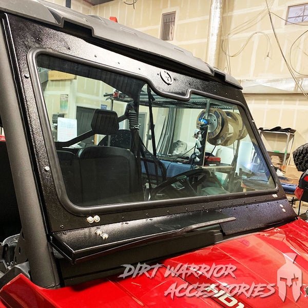 Can-Am Defender Glass Front Windshield Dirt Warrior Accessories