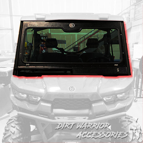 Can-Am Defender Glass Front Windshield Dirt Warrior Accessories