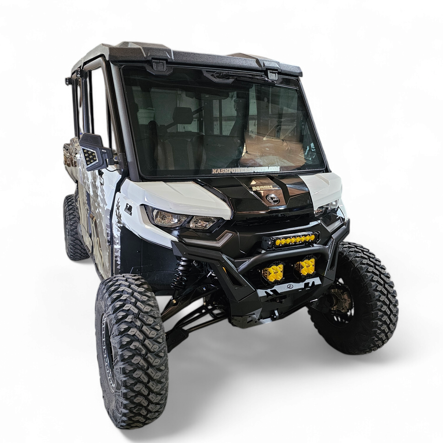 Can-Am Defender Volt Front Winch Bumper Elektric Offroad