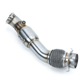 Can-Am Maverick R 3" Down Pipe Exhaust with Bullet Muffler Evolution Powersports