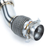 Can-Am Maverick R 3" Down Pipe Exhaust with Bullet Muffler Evolution Powersports