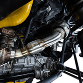 Can-Am Maverick R 3" Down Pipe Exhaust with Bullet Muffler Evolution Powersports