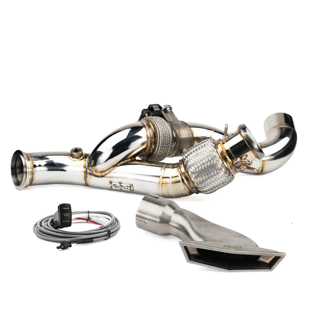 Can-Am Maverick R 3" E-Valve Mid Pipe Exhaust (Electronic Dump Valve) RPM Powersports