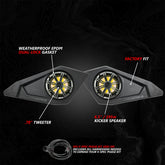 Can-Am Maverick R 6.5" Lower Door Pocket Speaker Pods SSV Works