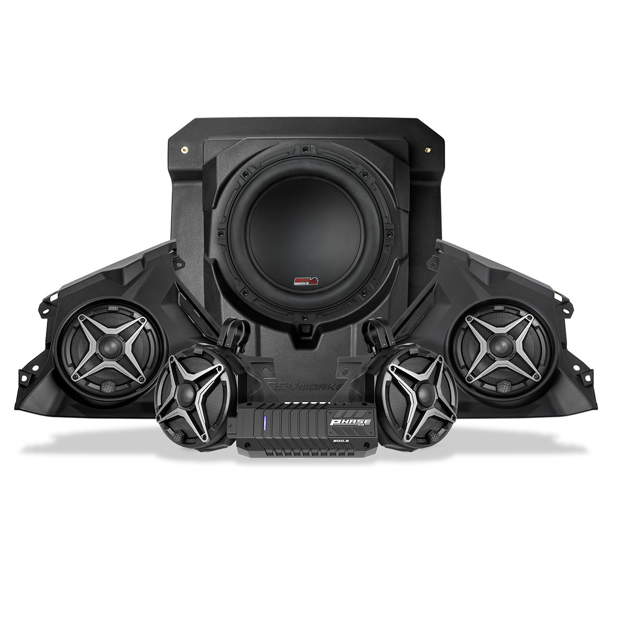 Can-Am Maverick R A-Spec 5 Speaker System SSV Works