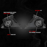 Can-Am Maverick R A-Spec 5 Speaker System SSV Works