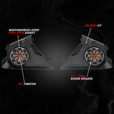 Can-Am Maverick R Front Dash 6.5" Speaker Panels SSV Works