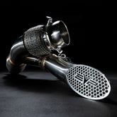Can-Am Maverick R Shocker Electric Side-Dump Down Pipe with Bullet Muffler Evolution Powersports