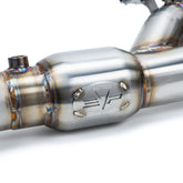 Can-Am Maverick R Shocker Electric Side-Dump Down Pipe with Bullet Muffler Evolution Powersports