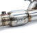 Can-Am Maverick R Shocker Electric Side-Dump Down Pipe with Bullet Muffler Evolution Powersports