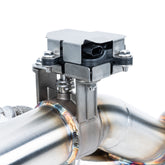 Can-Am Maverick R Shocker Electric Side-Dump Down Pipe with Bullet Muffler Evolution Powersports