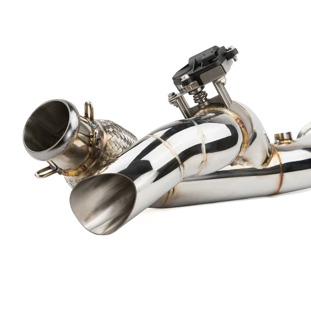 Can-Am Maverick R Side Exit 3" E-Valve Down Pipe Exhaust RPM Powersports