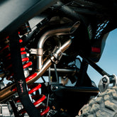 Can-Am Maverick R Sidepiece Valved Head Pipe Trinity Racing